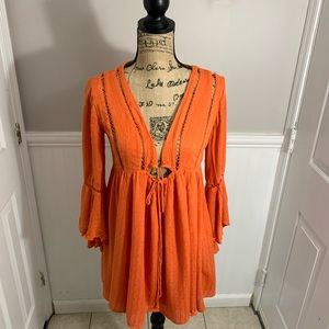 Free People Eyelet Blouse